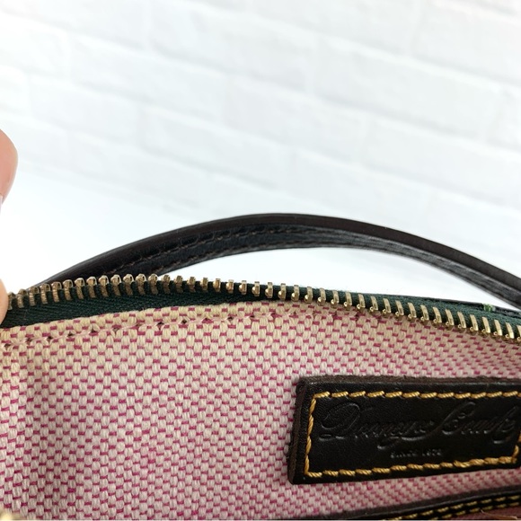 Dooney & Bourke Crocodile Embossed Leather Bucket Satchel Shoulder Bag - Picture 15 of 16